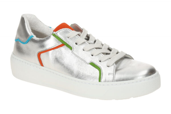 Gabor 63.210.61 silber - sportliche Halbschuhe f?r Damen