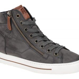 Paul Green 4024-01 dunkel-grau - sportliche Stiefelette f?r Damen