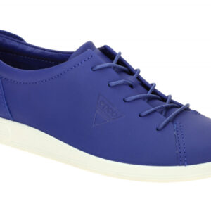 Ecco SOFT 2.0 20658361123 blau - bequeme Halbschuhe f?r Damen
