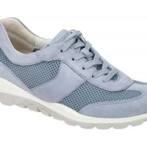 Gabor ROLLINGSOFT 66.966.66 hell-blau - bequeme Halbschuhe f?r Damen
