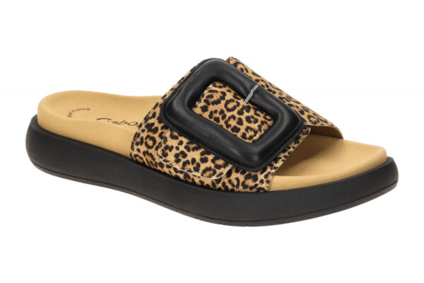 Gabor 63.751.32 braun - bequeme Pantolette f?r Damen