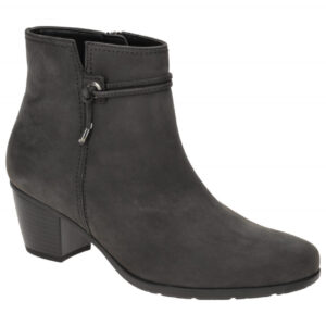 Gabor 55.522.19 dunkel-grau - elegante Stiefelette f?r Damen