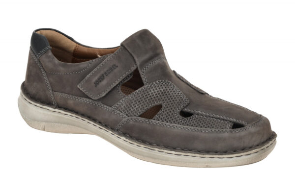 Josef Seibel NEW ANVERS 81 44981 518 740 dunkel-grau - bequeme Slipper f?r He...