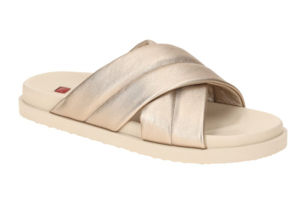 H?gl TESSA 9-10 0821 7800 beige - bequeme Pantolette f?r Damen