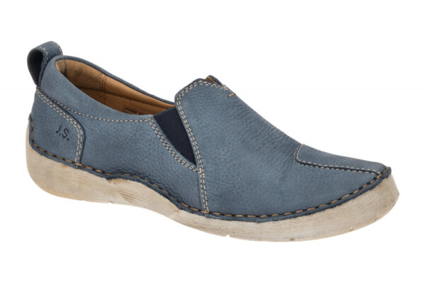 Josef Seibel FERGEY 49 59649 869 554 blau - bequeme Slipper f?r Damen