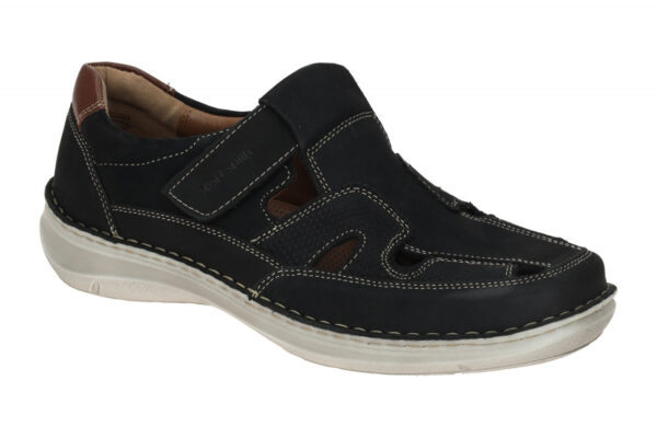 Josef Seibel NEW ANVERS 81 44981 518 505 dunkel-blau - bequeme Slipper f?r He...