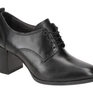 Tamaris Schuhe schwarz Hochfront-Schn?rpumps 1-23303-41
