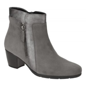 Gabor 35.520.19 grau - elegante Stiefelette f?r Damen
