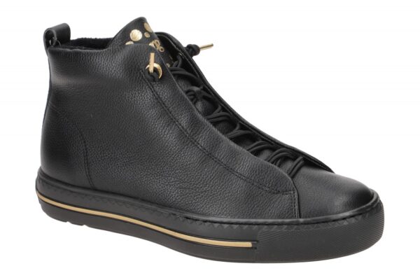 Paul Green 5283-02 schwarz - Mid Cut Sneakers f?r Damen