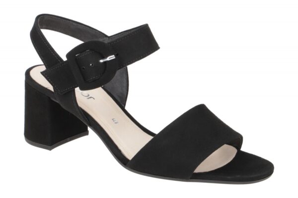 Gabor 61.710.17 schwarz - Riemchen Sandale f?r Damen