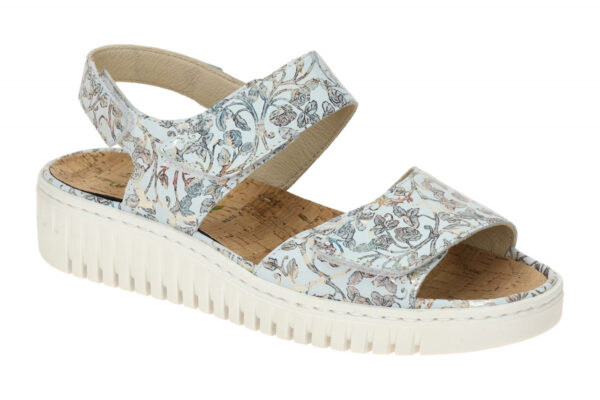 Waldl?ufer K 630002 101 150 offwhite - Sandalette f?r Damen