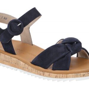Paul Green 6059-03x dunkel-blau - Riemchen Sandale f?r Damen
