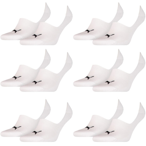 12 Paar Puma Socken Footie Sportsocken Invisible Gr. 35 - 46 Unisex