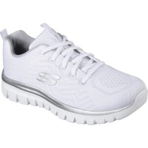 Skechers Sport Womens GRACEFUL GET CONNECTED Sneakers Women weiß/silber