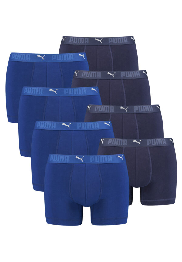 PUMA Boxershorts Herren 8er Pack Sport aus organischer Baumwolle / Unterwäsche M...