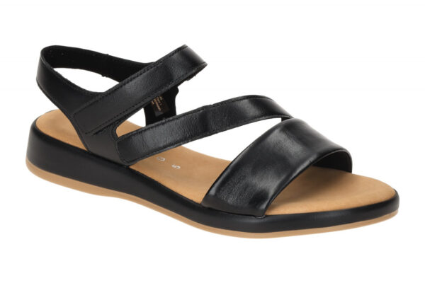 Gabor RHODOS 62.733.27 schwarz - Riemchen Sandale f?r Damen