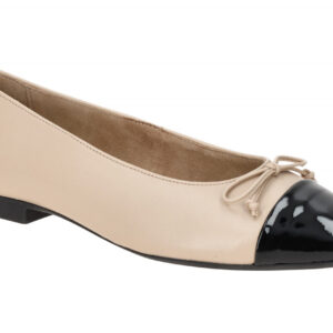 Paul Green 1000-00 beige - Ballerina - Halbschuhe - Slipper f?r Damen
