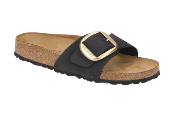 Birkenstock MADRID BIG BUCKLE 1023373 schwarz - Pantolette f?r Damen