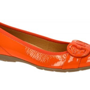 Gabor 44.163.93 orange - Ballerina - Halbschuhe - Slipper f?r Damen