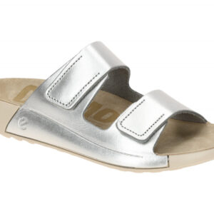 Ecco COZMO WOMEN 20682301682 silber - sportliche Pantolette f?r Damen