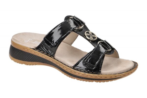ara HAWAII 2.0 12-29003 01 schwarz - bequeme Pantolette f?r Damen