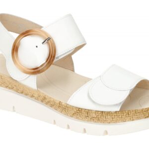 Gabor 43.723.21 wei? - Riemchen Sandale f?r Damen