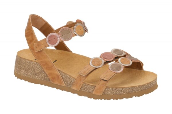 Think KOAK 3-000322-3000 hell-braun - Riemchen Sandale f?r Damen