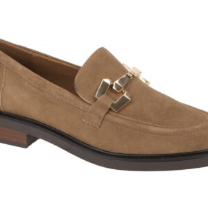 Caprice Loafer Slipper taupe Velour 9-24200-41