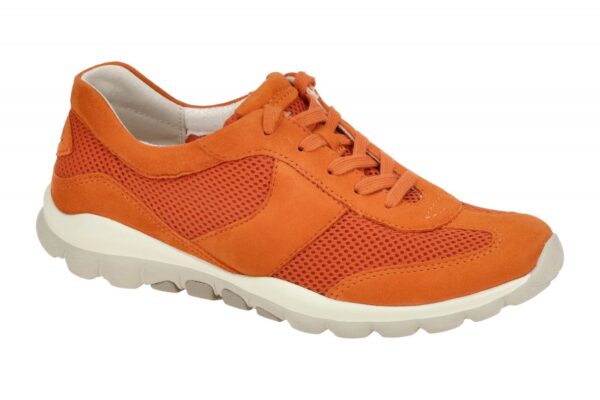 Gabor ROLLINGSOFT 66.966.32 orange - bequeme Halbschuhe f?r Damen