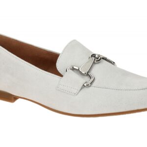 Gabor 45.211.61 hell-grau - elegante Slipper f?r Damen