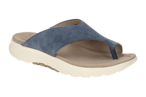 Gabor ROLLINGSOFT 66.812.36 blau - Pantoletten f?r Damen