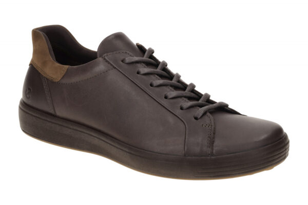 Ecco SOFT 7 MENS 47082459300 dunkel-braun - sportliche Slipper f?r Herren