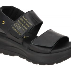 Panama Jack Noah B1 negro schwarz - Sandalette f?r Damen