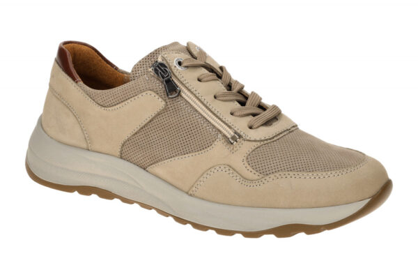 Waldl?ufer K 662001 406 060 beige - bequeme Halbschuhe f?r Herren