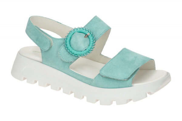 Waldl?ufer H 730006 195 129 hell-gr?n - Sandalette f?r Damen