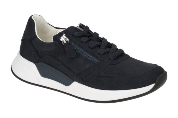 Gabor ROLLINGSOFT 66.958.36 dunkel-blau - sportliche Halbschuhe f?r Damen
