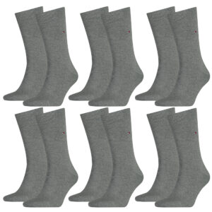 12 Paar TOMMY HILFIGER Classic Socken Gr. 39 - 49 Herren Business Socken