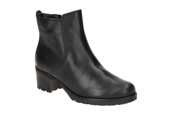 Gabor 72.800.57 schwarz - elegante Stiefelette f?r Damen