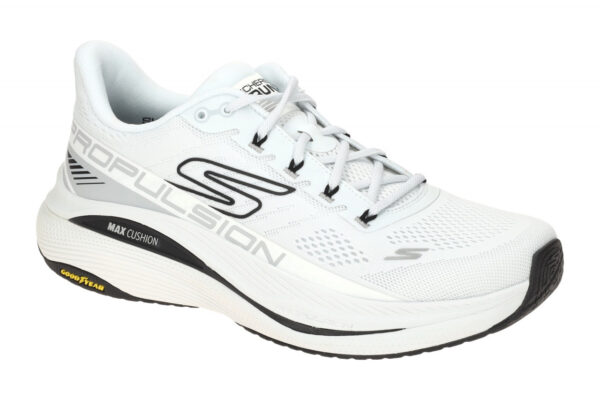 Skechers MAX CUSHIONING PROPULSION 220509 WBK wei? - Sportschuhe f?r Herren