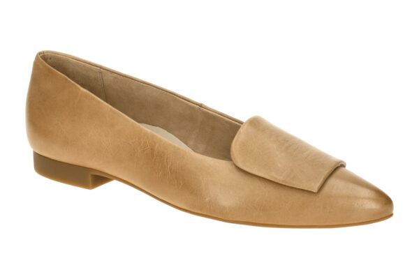 Paul Green 3792-13 hell-braun - Ballerina - Halbschuhe - Slipper f?r Damen