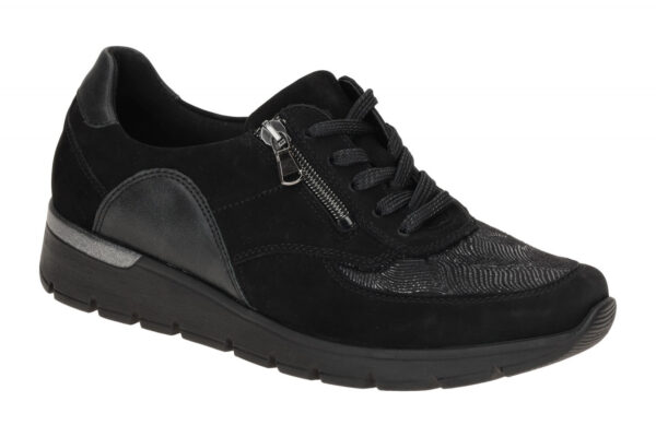 Waldl?ufer 626K02 605 001 schwarz - bequeme Halbschuhe f?r Damen
