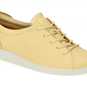 Ecco SOFT 2.0 20658301710 gelb - bequeme Halbschuhe f?r Damen
