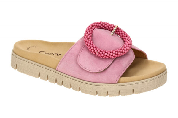 Gabor 63.745.13 pink - Pantolette f?r Damen
