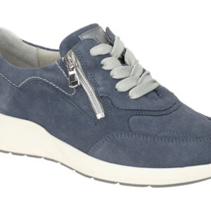 Waldl?ufer M 831004 200 206 blau - bequeme Slipper f?r Damen