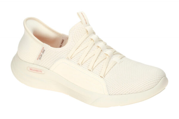 Skechers RELAXED FIT SPORT 150353 OFWT beige - bequeme Slipper f?r Damen