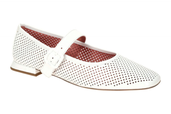 H?gl DOLLY 9-11 0964 0200 wei? - Ballerina - Halbschuhe - Slipper f?r Damen