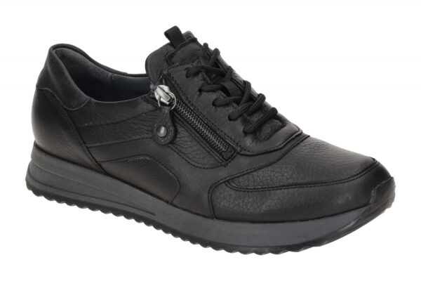 Waldl?ufer H 752002 200 001 schwarz - bequeme Halbschuhe f?r Damen