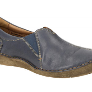 Josef Seibel FERGEY 70 59770 648 530 blau - bequeme Slipper f?r Damen