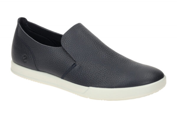 Ecco LEISURE 53882401038 dunkel-blau - bequeme Slipper f?r Herren