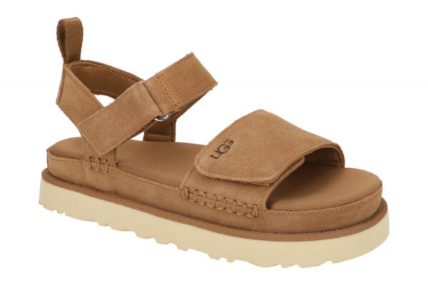 UGG GOLDENSTAR 1136783 CHE hell-braun - Riemchen Sandale f?r Damen